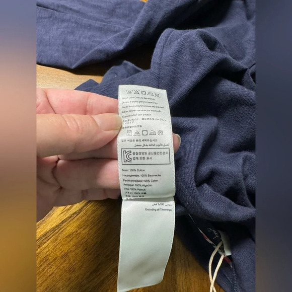 Joules Antonia cotton short sleeve v neck pant  jumpsuit Navy Size 2 NWT - Picture 12 of 12